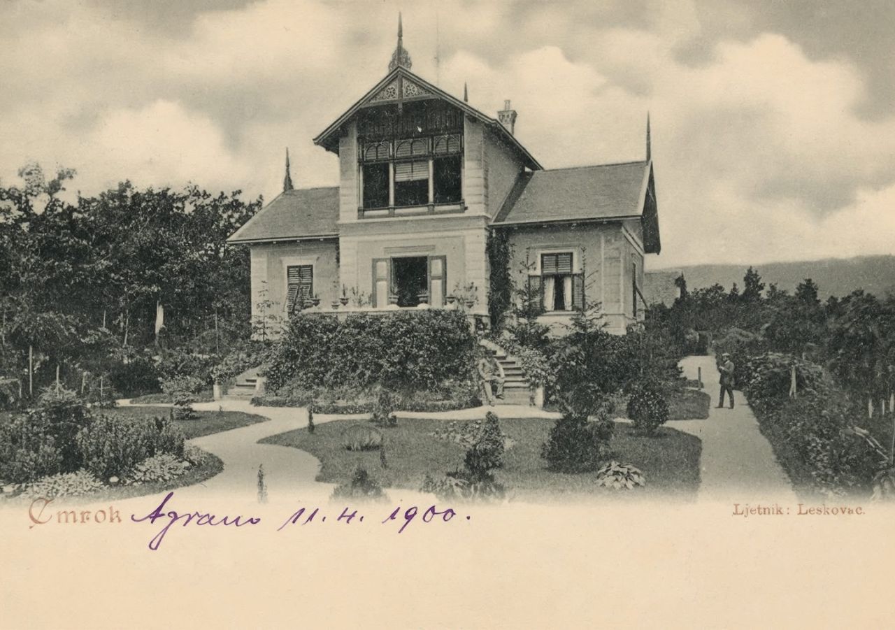 Cmrok, ljetnikovac Leskovac 1900. godine